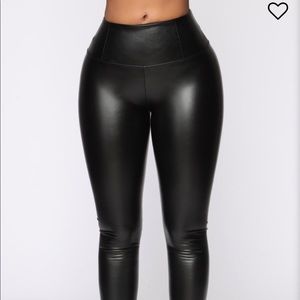 NWT Faux Leather Leggings